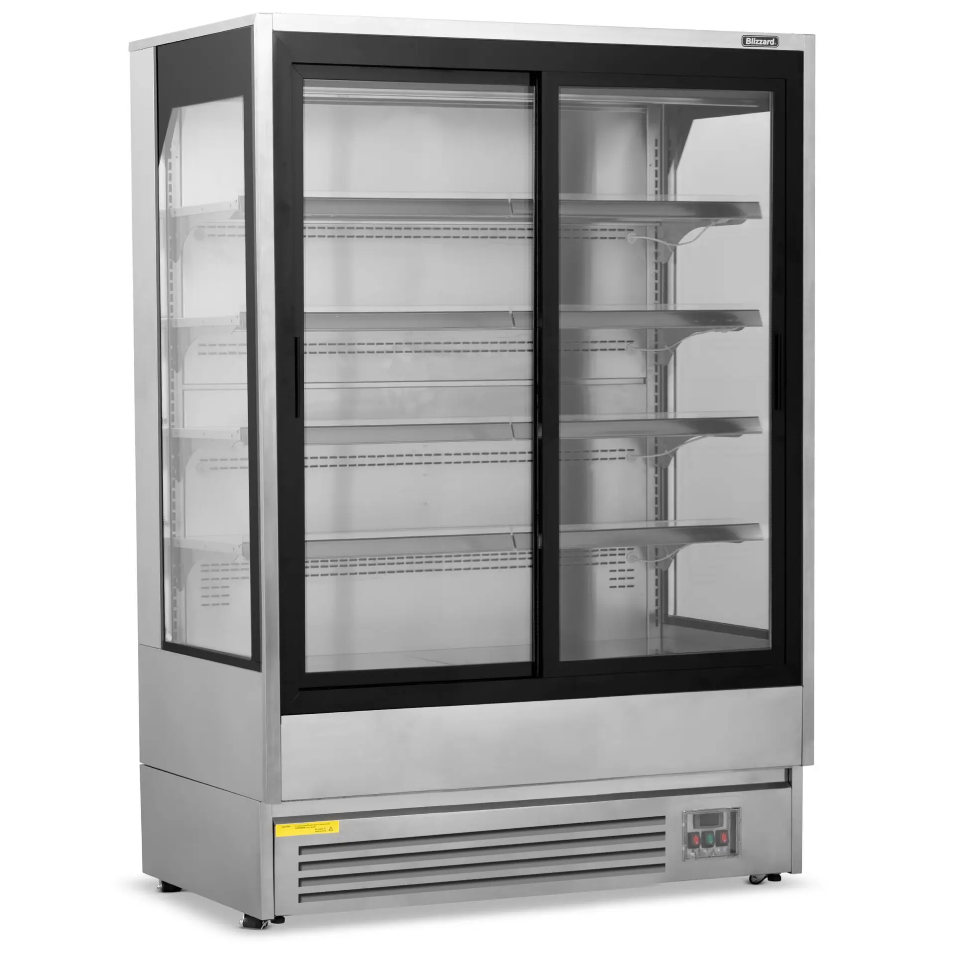 BLIZZARD 1.3m Multi Deck With Sliding Glass Doors BTD130SSGDV2