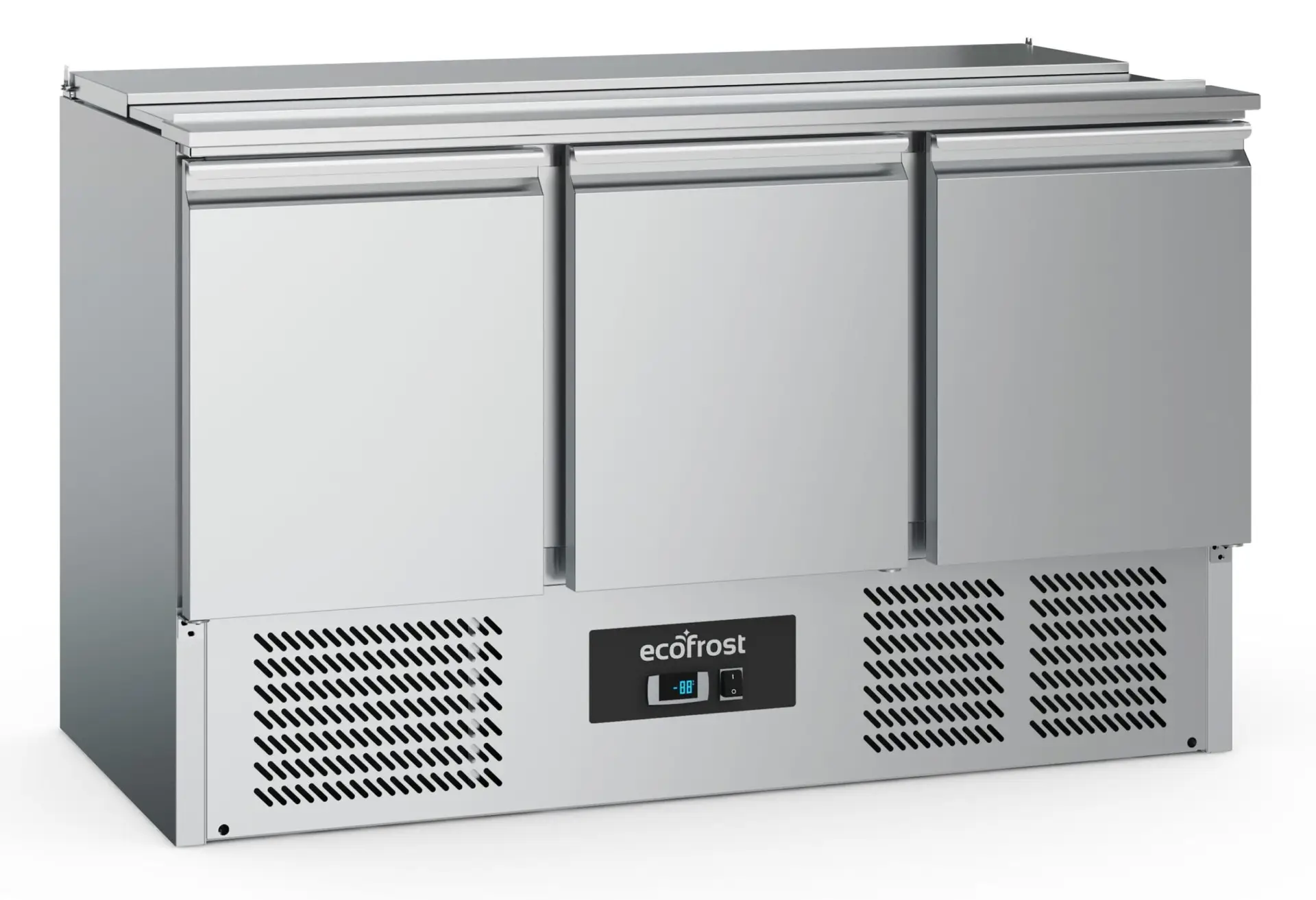 CombiSteel Saladette Triple Door 4x 1/1GN Container 7950.5055