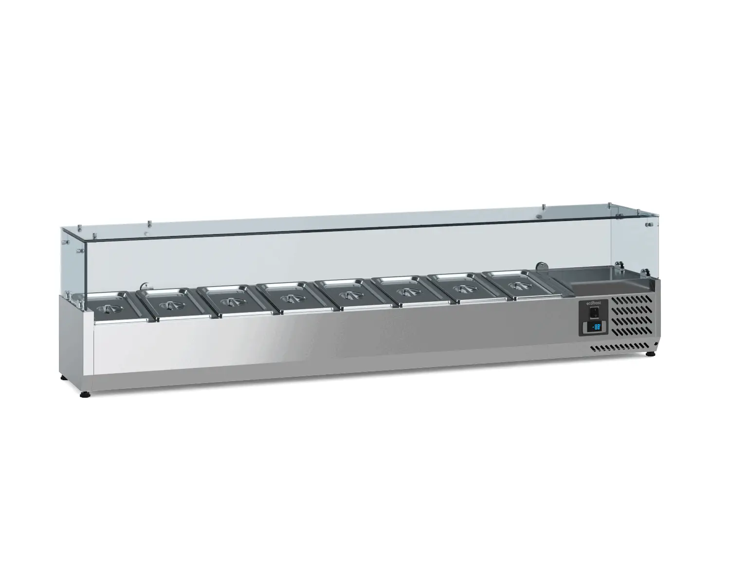 CombiSteel Refrigerated Counter Top 8x 1/4GN 7950.5121 - Image 2
