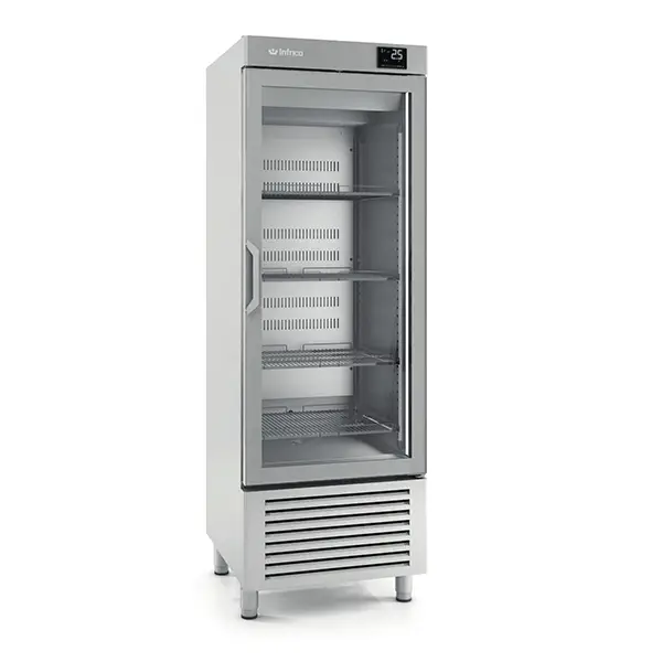 INFRICO Upright Single Hinged Glass Door Freezer AN501BT-CR