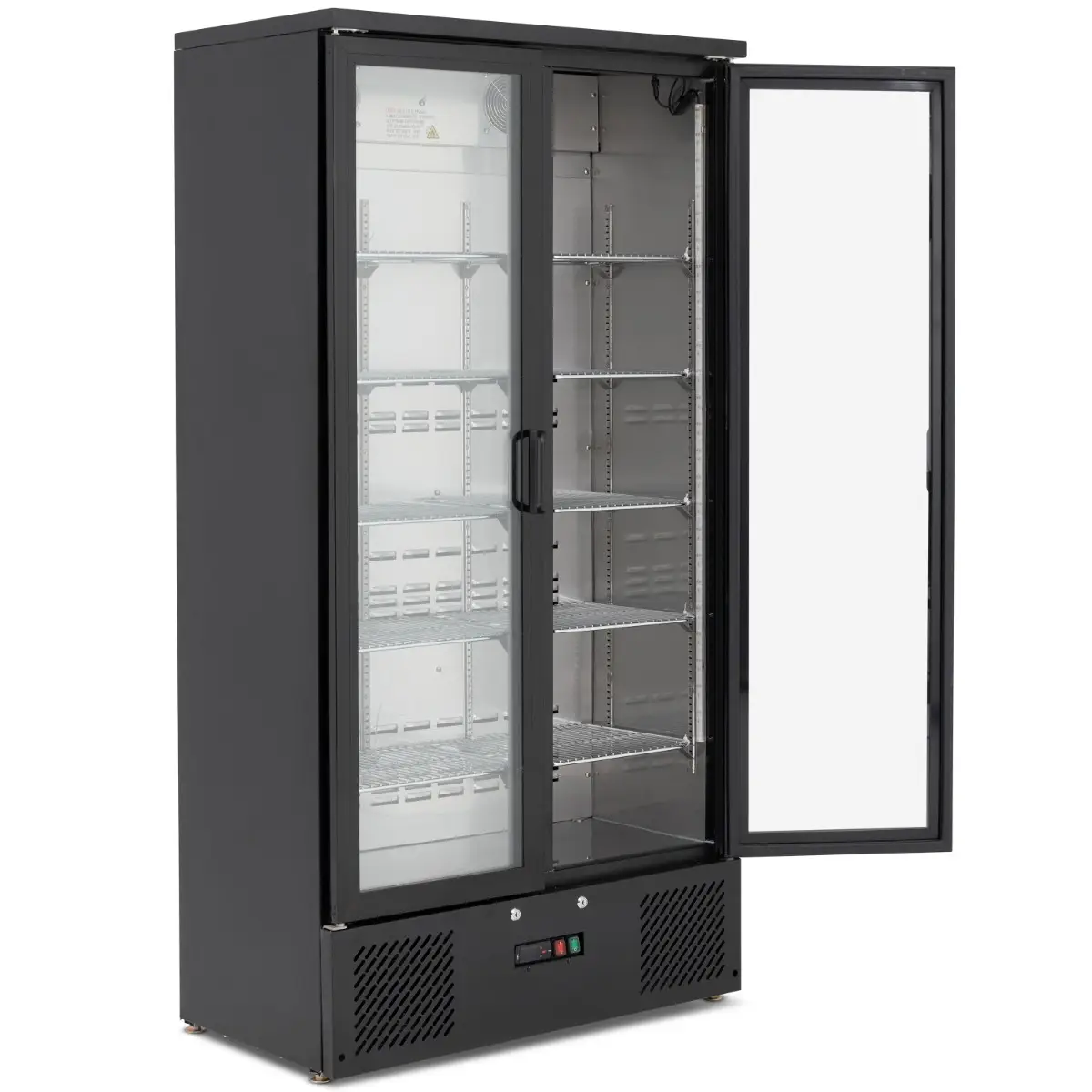 BLIZZARD Upright Double Hinged Glass Door Bottle Cooler BAR20 - Image 2