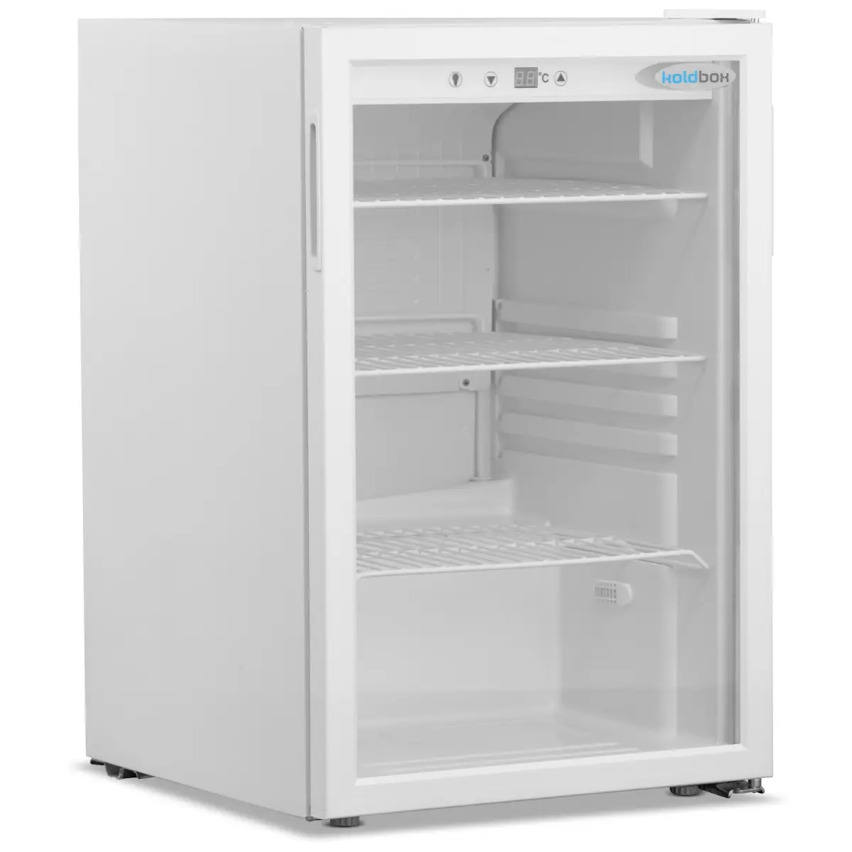 KOLDBOX Single Hinged Glass Door Under Counter Chiller BC125