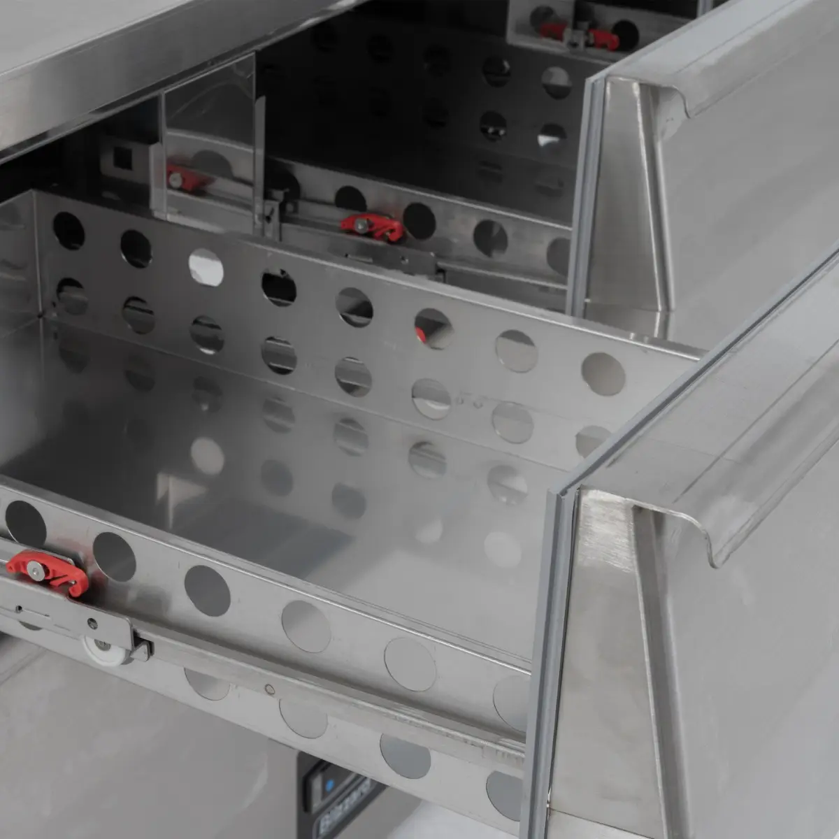 BLIZZARD Four Drawer Low Height Snack Counter SNC2-DRW - Image 4