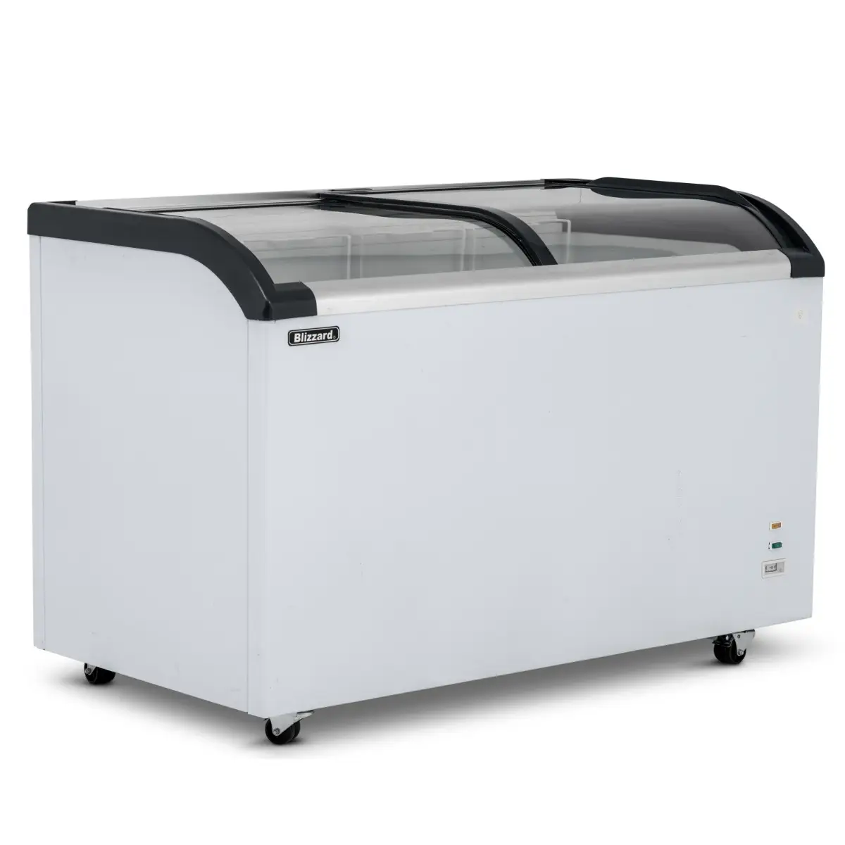 BLIZZARD Curved Glass Lid Freezer 420L BDF42