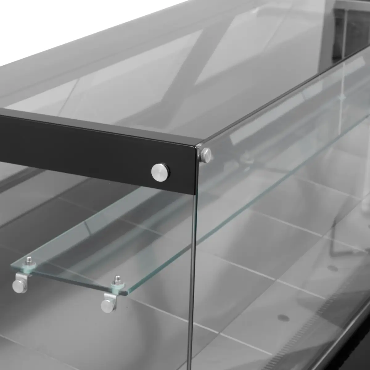 BLIZZARD 2.5m Flat Glass Serve Over Counter BFG250WHV2 - Image 2