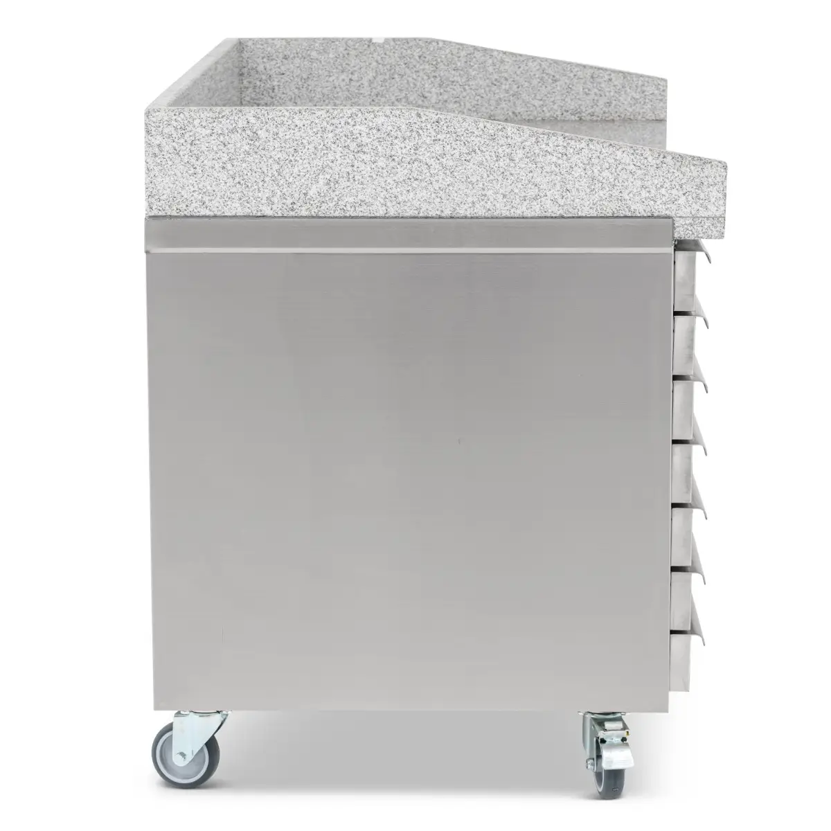 BLIZZARD Double Hinged Door Pizza Prep Counter With Neutral Drawers BPB2000-7N - Image 3
