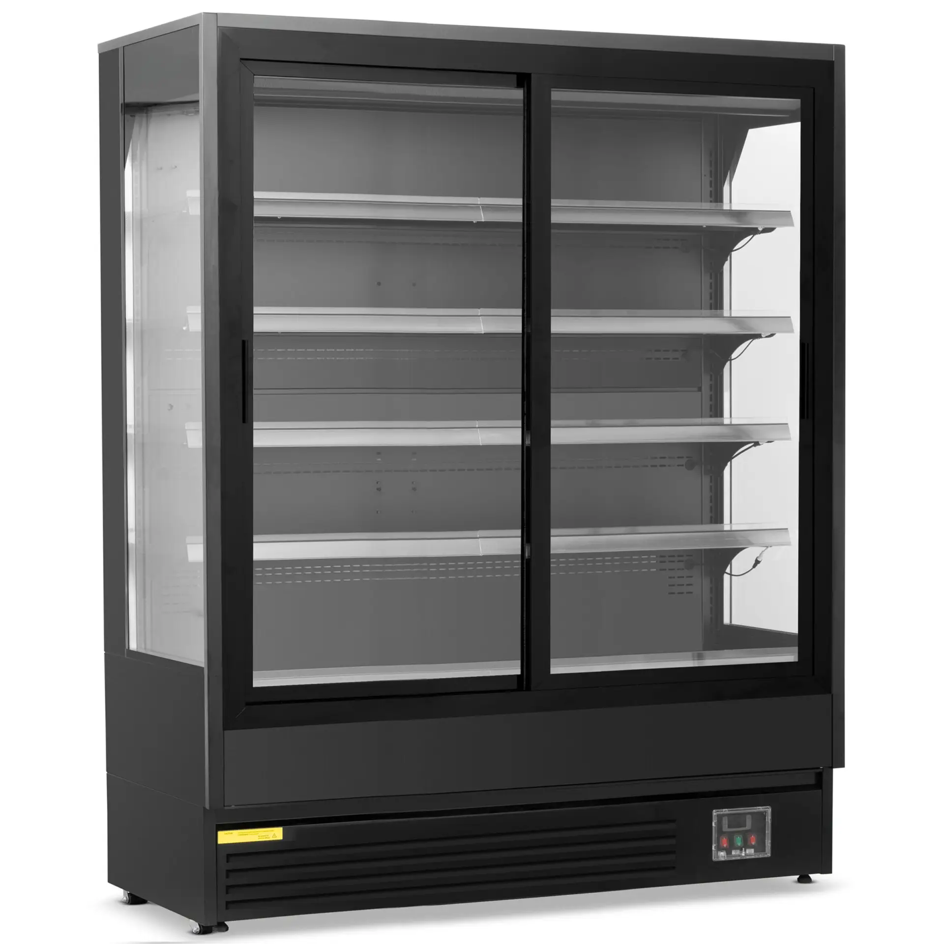 BLIZZARD 1.5m Multi Deck Sliding Glass Doors BTD150BKGDV2