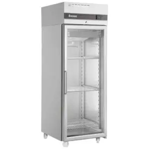 INOMAK Upright Single Hinged Glass Door Heavy Duty Refrigerator CAP172CR