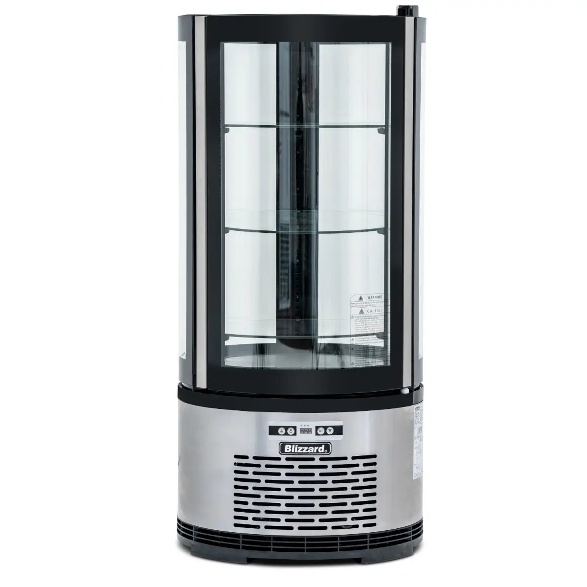 BLIZZARD Round Case Cake Display CD100R
