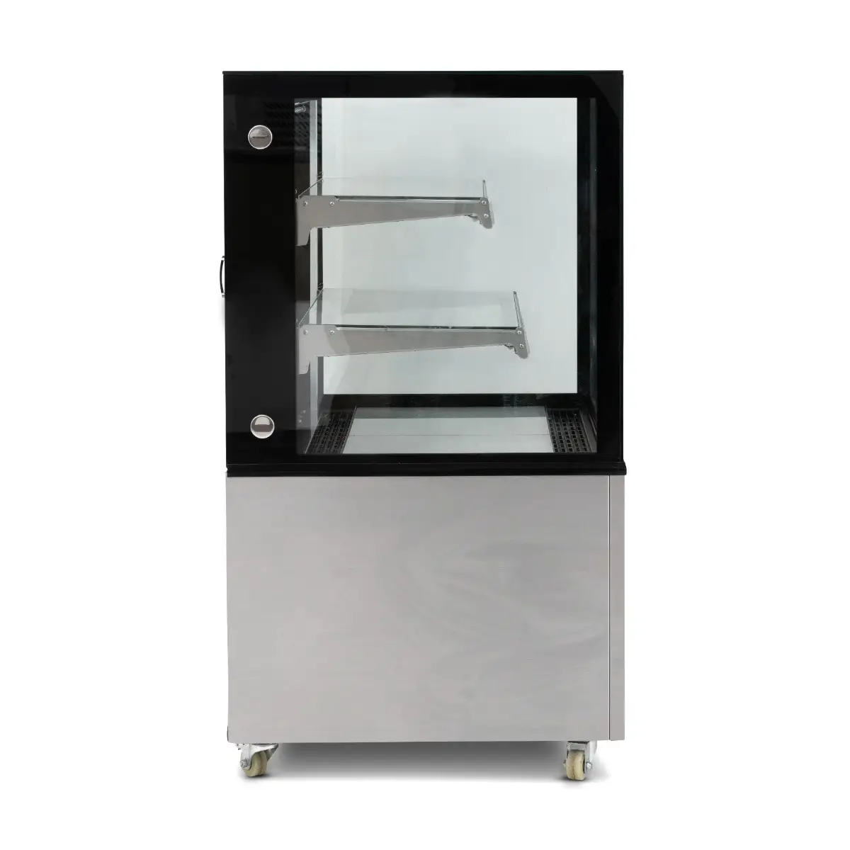 BLIZZARD 1.2m Double Tier Refrigerated Flat Glass Display Unit RFG12-2 - Image 3