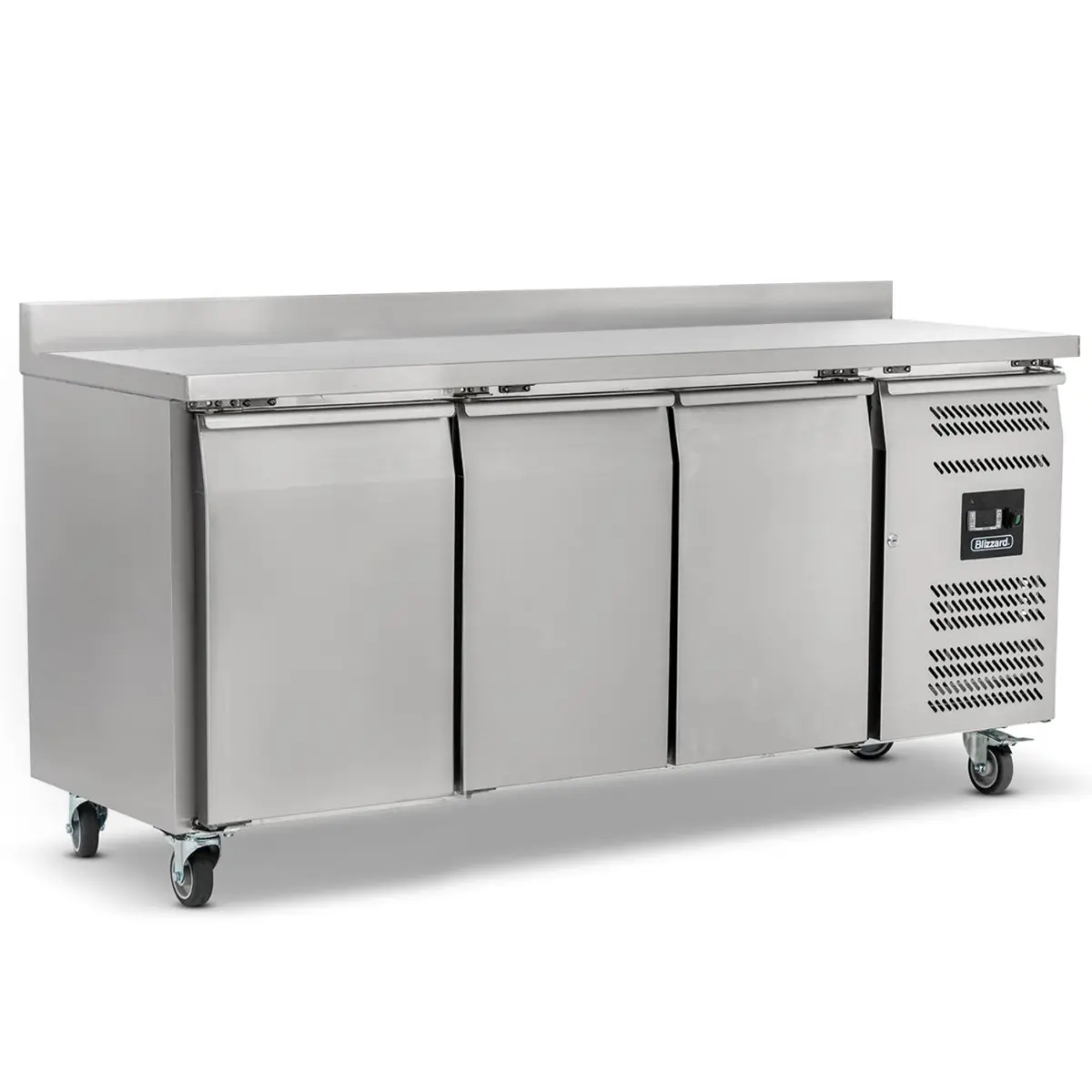 BLIZZARD Triple Hinged Door Counter Freezer With Upstand LBC3