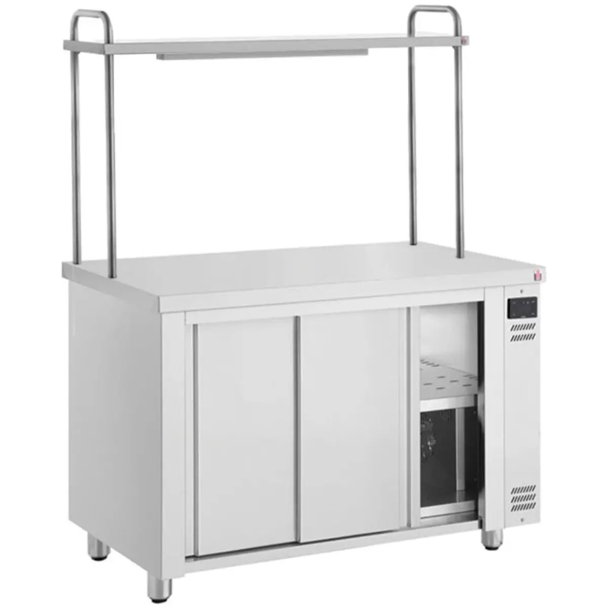INOMAK 1100mm Hot Cupboard With Single Heated Gantry HCPW-SHG11