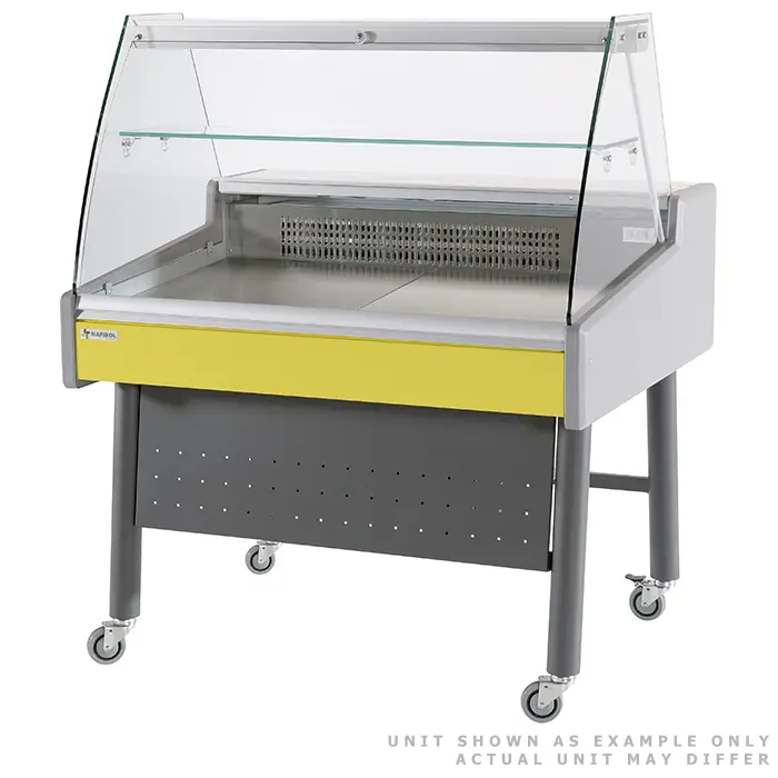 MAFIROL Display Case with Base 1510mm Wide HERA1500 CB VCR