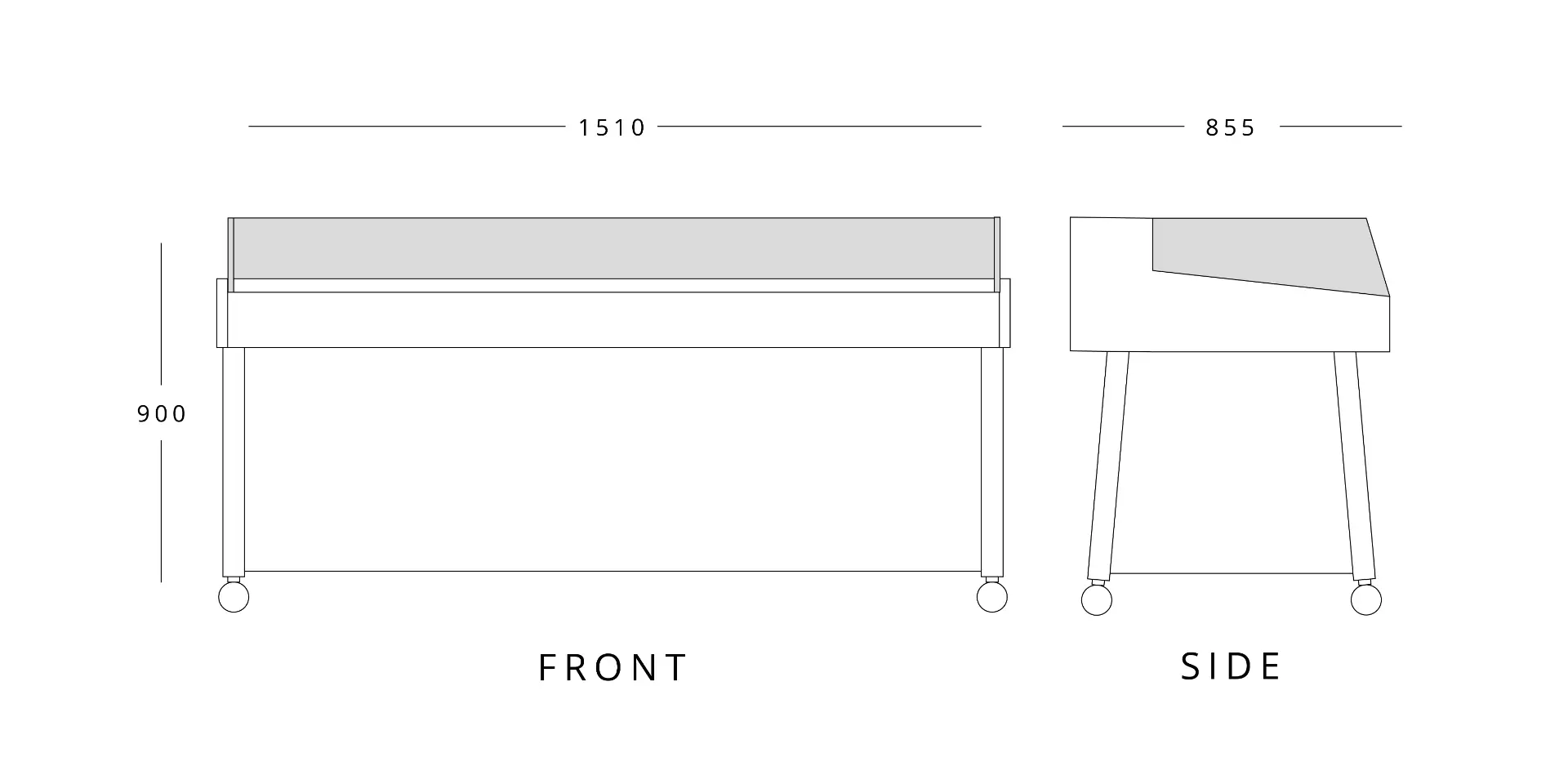 MAFIROL Low Glass Fish Display 1510mm Wide HERA FISH SS 1500 CB VBS - Image 2