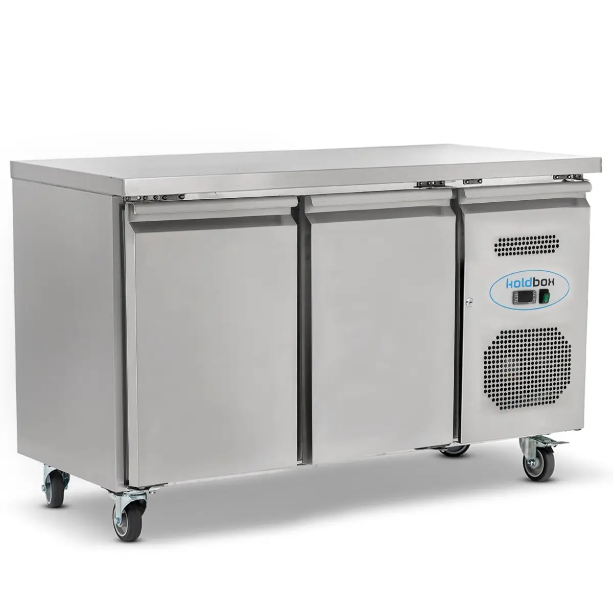 KOLDBOX Double Hinged Door Counter Refrigerator KXRC2