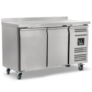 BLIZZARD Double Hinged Door Counter Refrigerator With Upstand HBC2