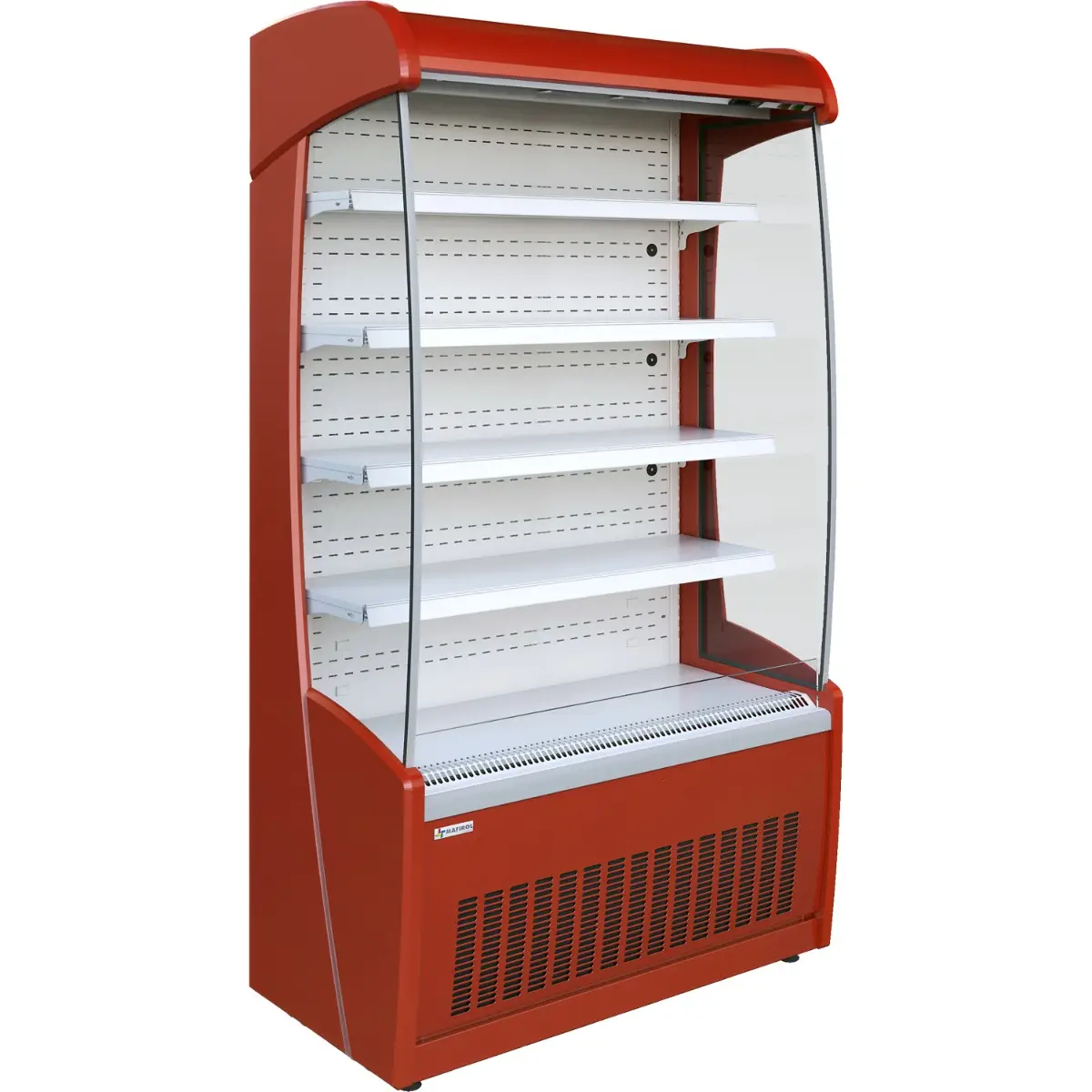 MAFIROL Painted Steel Tiered Display 1330mm Wide PESSOA850 WH 1250 FV LC