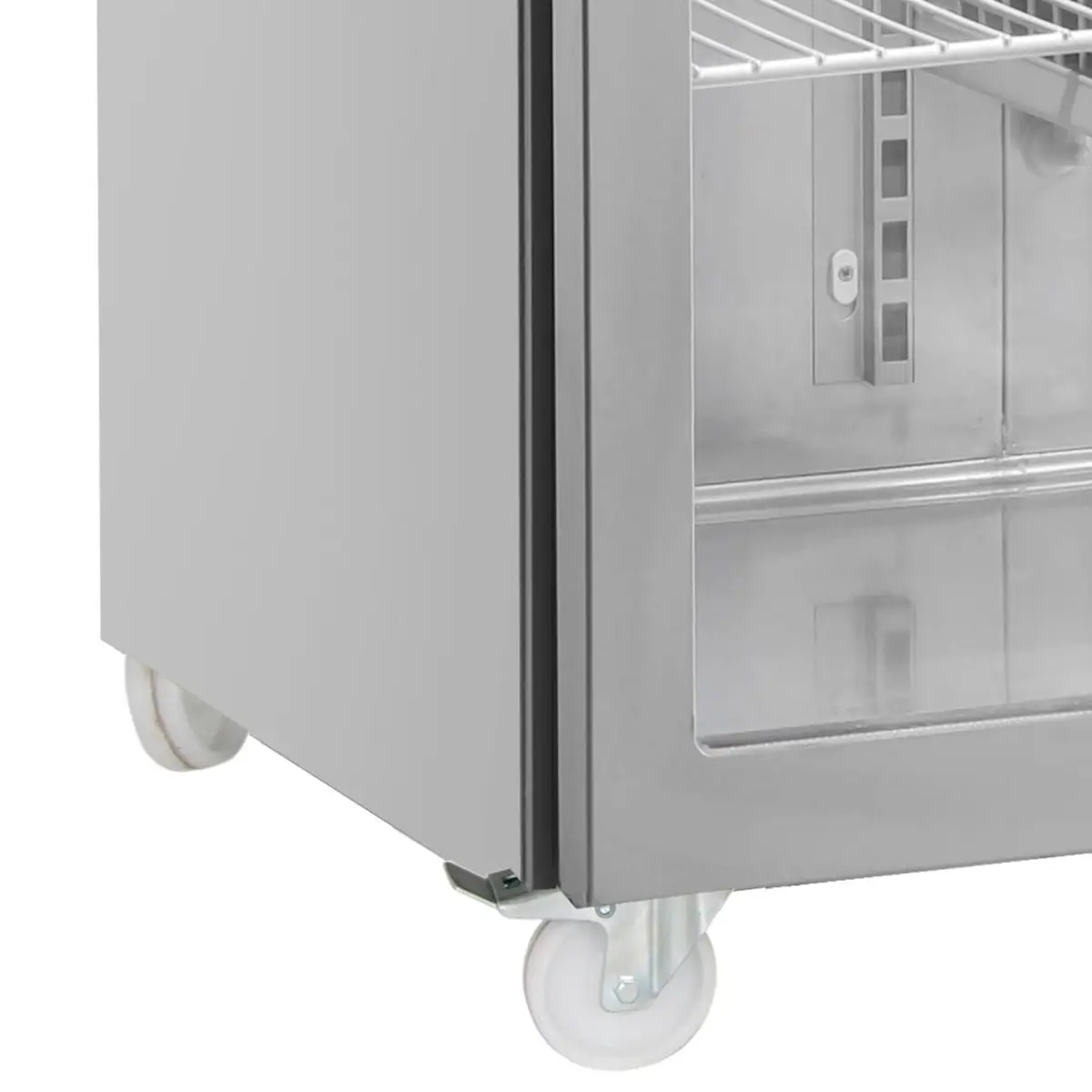 INOMAK 429L Triple Hinged Glass Door Gastronorm Counter Refrigerator PN999CR-HC - Image 4