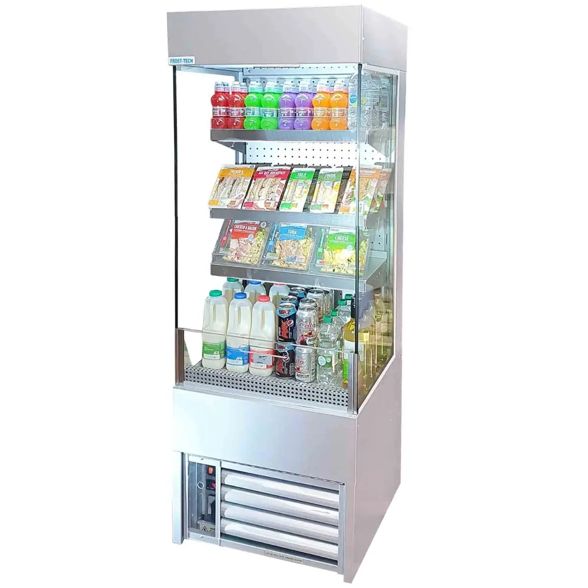 FROST-TECH 60cm Low Height Slim Tiered Display SLD60-60HCMK11