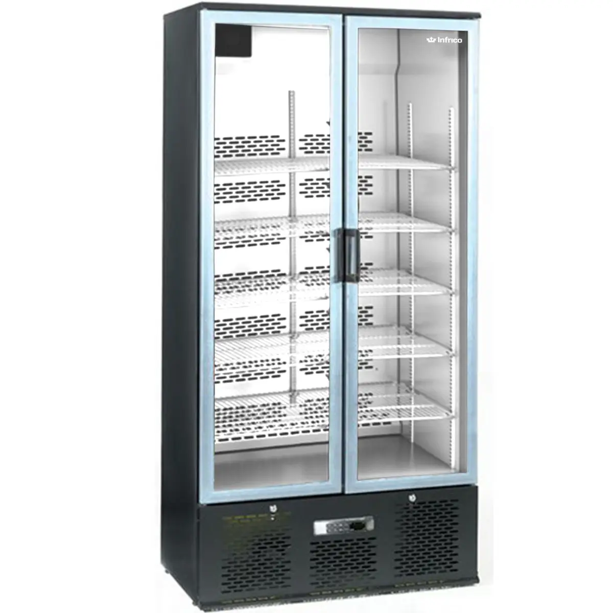 INFRICO Upright Double Hinged Glass Door Bottle Cooler ZXS20