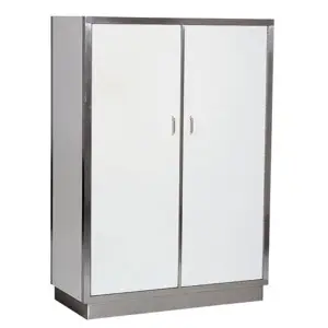 CombiSteel Stainless Steel Porcelain Closet 1 Door 5 Levels 680mm 7003.0700