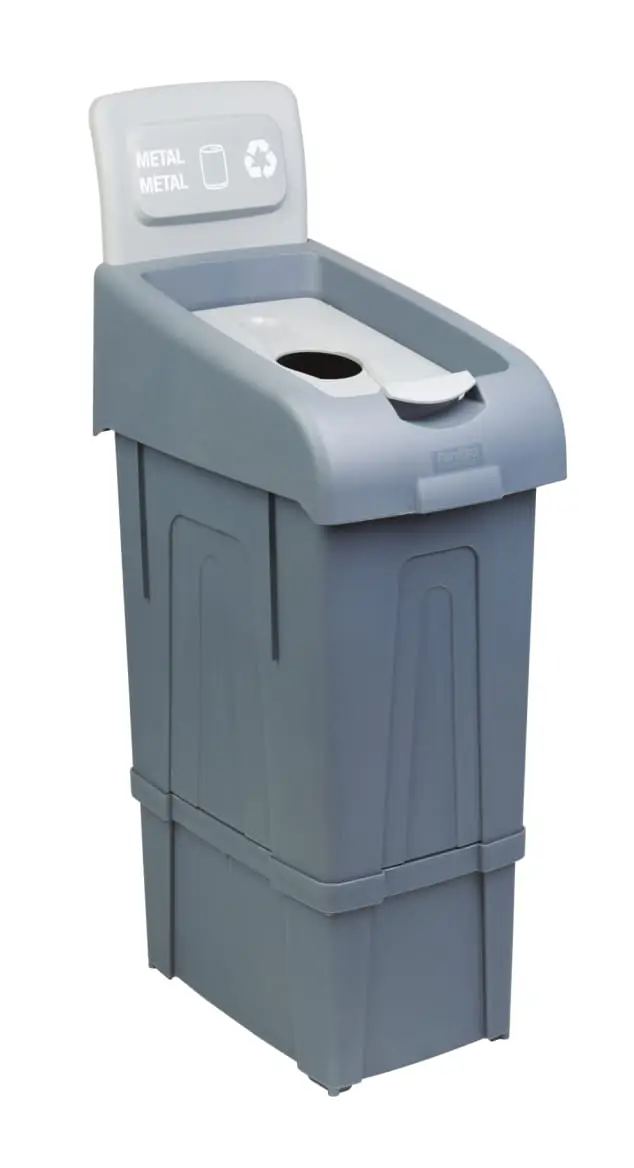 RECYCLING WASTE BIN METAL 7048.0070