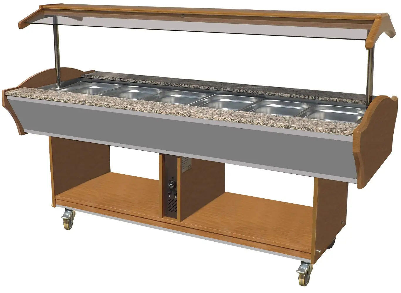 CombiSteel Hot Buffet 6/1GN 7077.0030