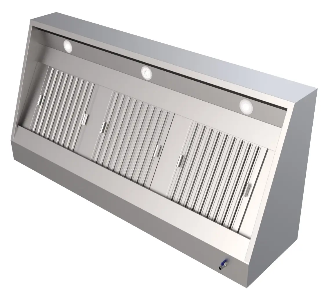 CombiSteel 1100 Series Wall-mounted Hood 2000mm 7333.1145 - Image 2