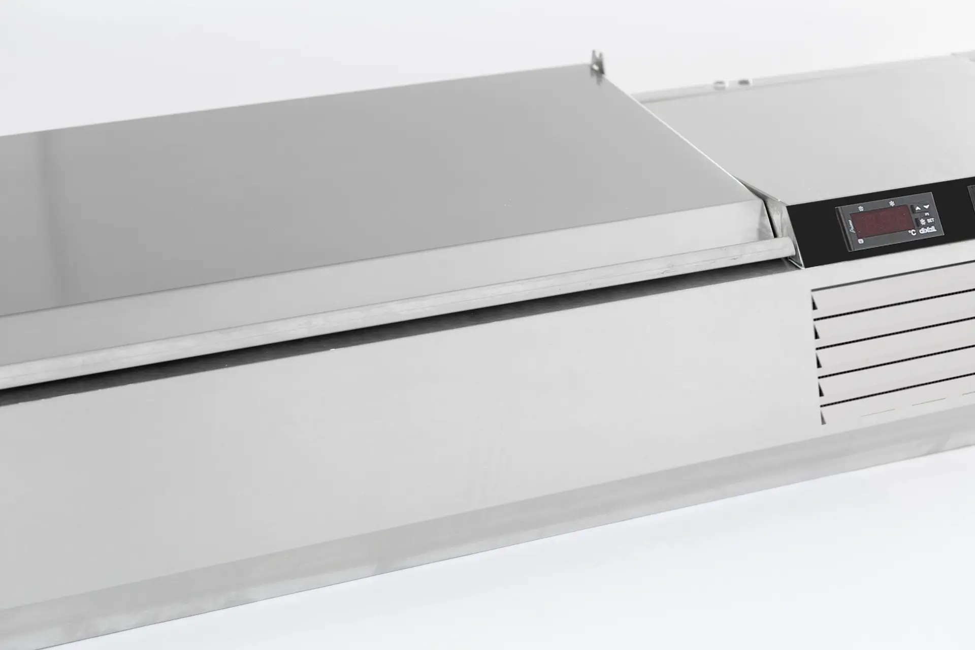 CombiSteel Refrigerated Counter Top Stainless Steel Top 6x 1/4GN 7450.0027 - Image 3