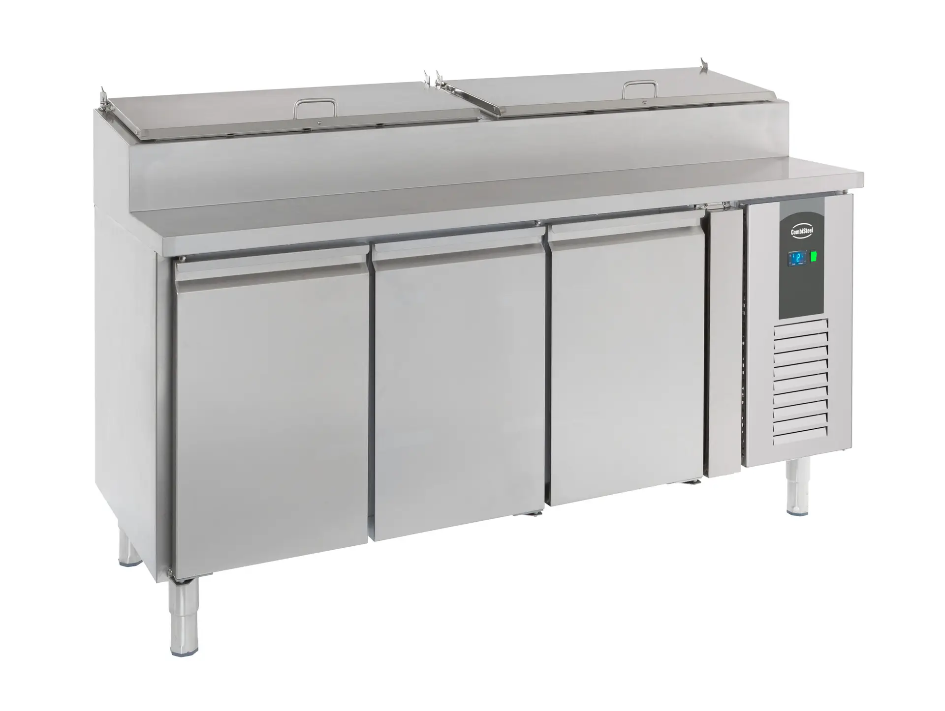 CombiSteel Saladette Triple Door 8x 1/3GN Container 7450.0104