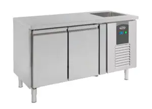 CombiSteel 700 Refrigerated Counter Sink 2 Doors 7450.0210