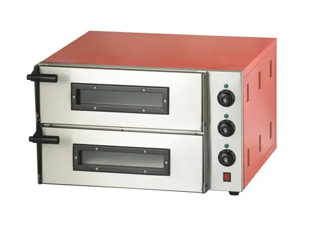 CombiSteel Pizza Oven Double Deck 2x 1 Pizzas 7455.1095
