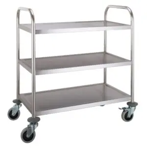 CombiSteel Trolley Flat Packed 3 Shelves 7455.1155