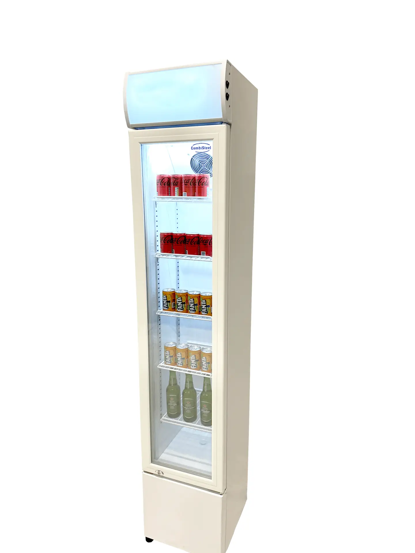 CombiSteel Narrow Glass Door Display Fridge 7455.1385 - Image 3