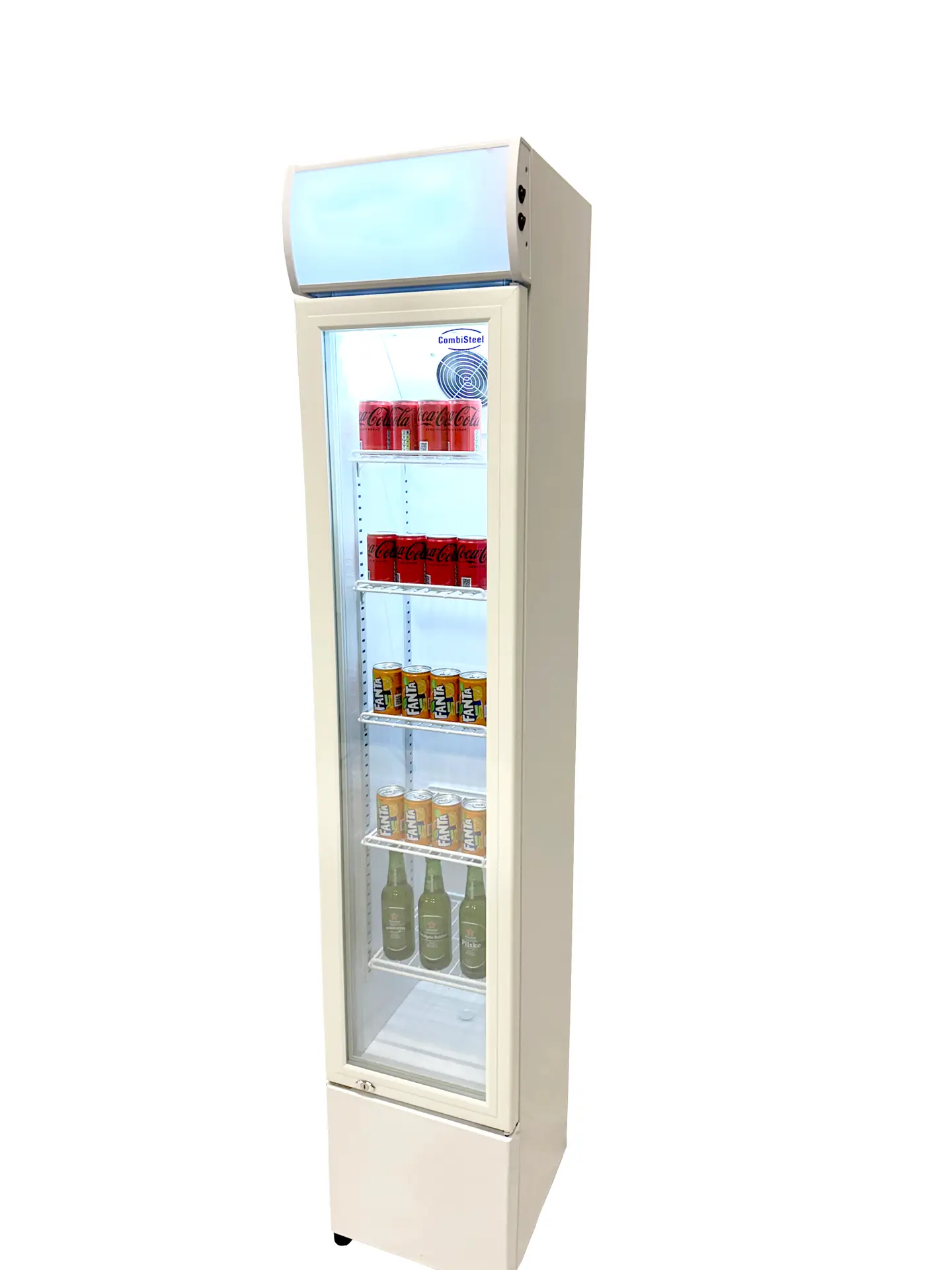 CombiSteel Narrow Glass Door Display Fridge 7455.1385 - Image 7
