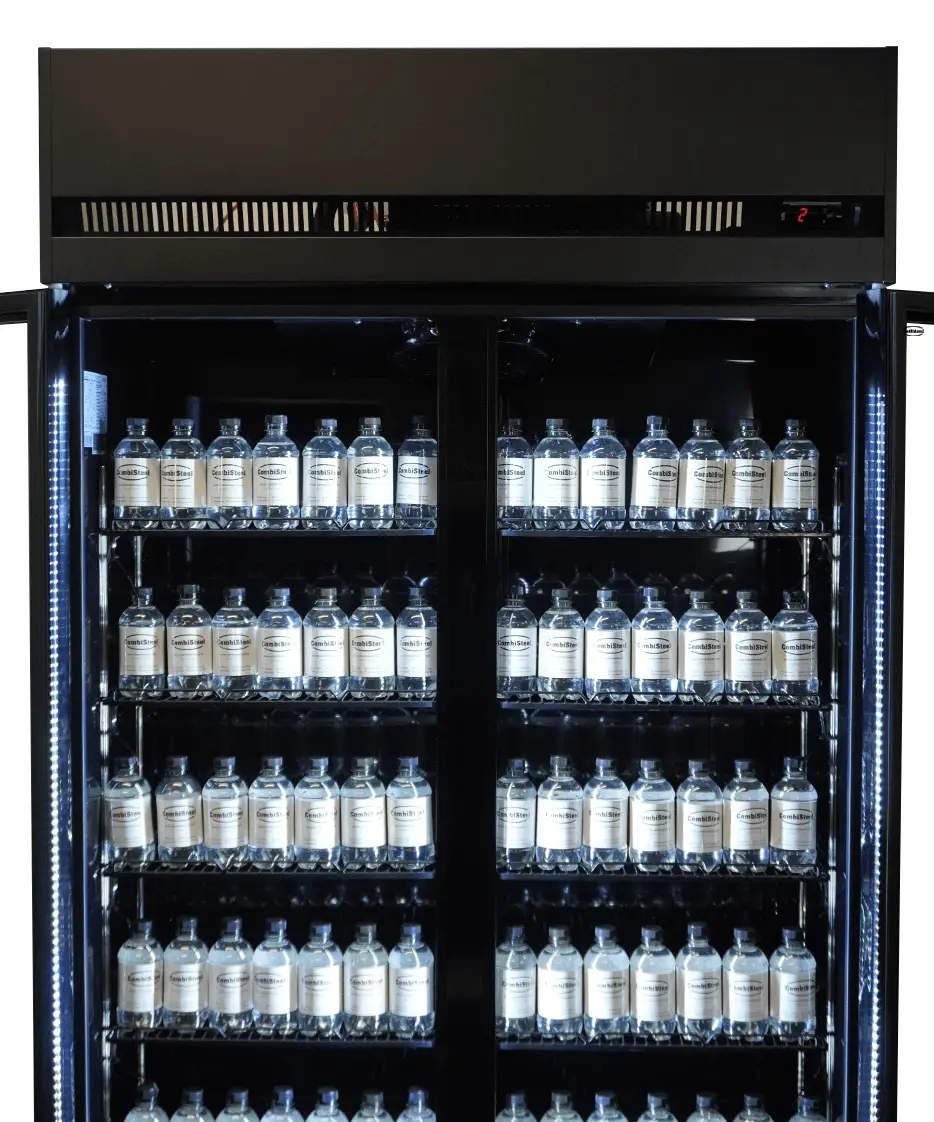 CombiSteel Double Glass Door Display Fridge Black IRM-770 BL 7455.3150 - Image 6
