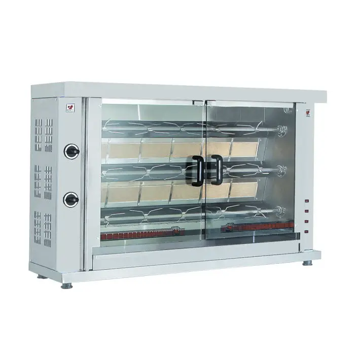CombiSteel Chicken Rotisseries Gas 3 Spits 7472.0025
