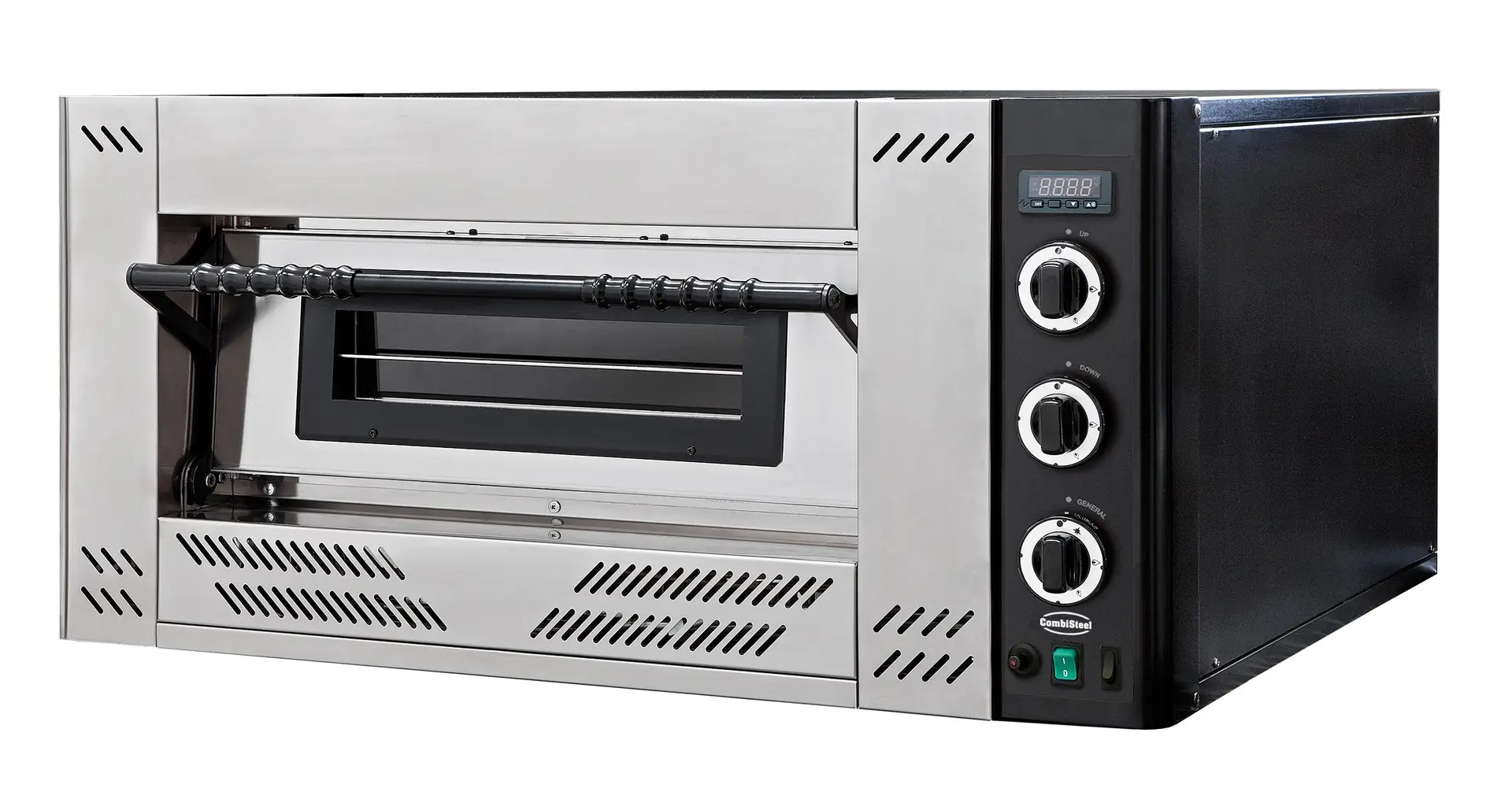 CombiSteel Gas Pizza Oven Single Deck 9 Pizzas 7485.0020