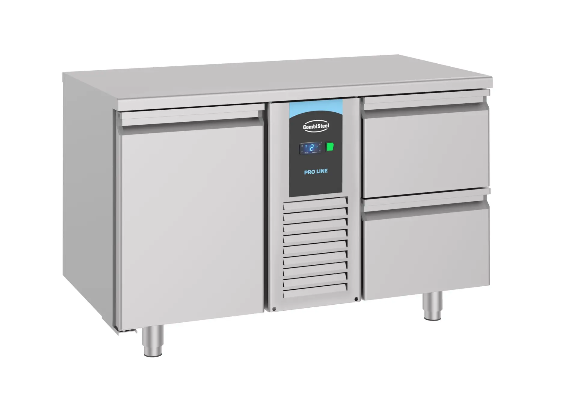 CombiSteel 700 Series Refrigerated Counter Single Door and 2 Drawers Monoblock Energy Line 7489.5350