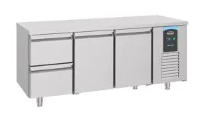 CombiSteel 700 Series Refrigerated Counter Double Door 2 Drawers Energy Line 7489.5520