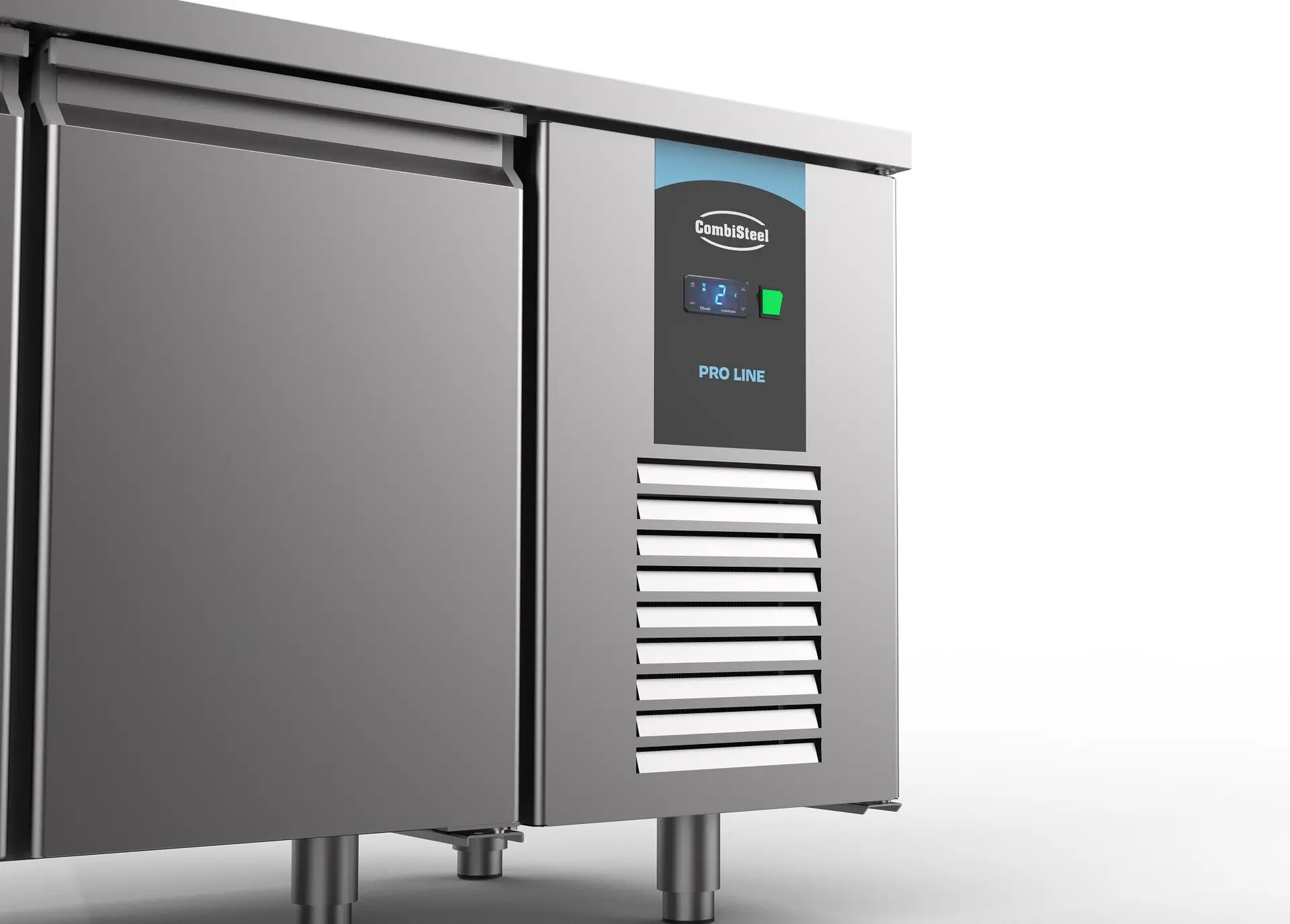 CombiSteel 700 Series Refrigerated Counter Double Door 3 Drawers Energy Line 7489.5555 - Image 2
