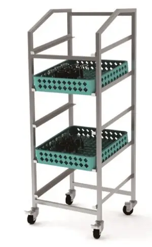 CombiSteel Basket Trolley 500x500mm 7490.0270