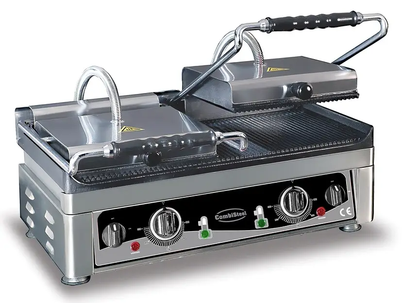 CombiSteel Contact Grill Double Grooved 7491.0025
