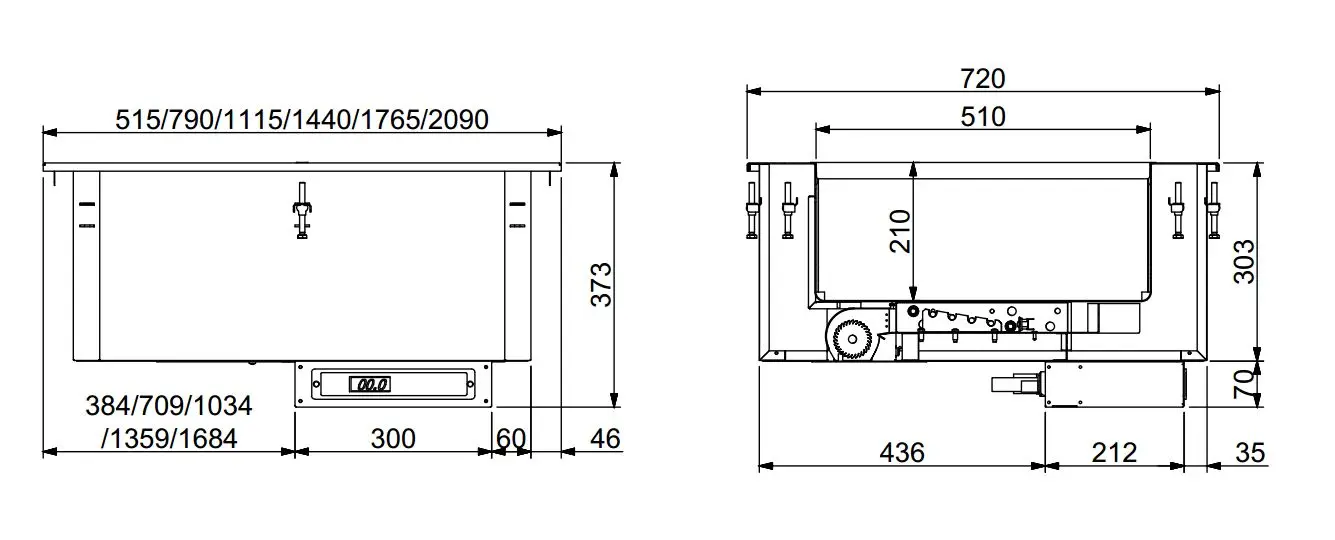 CombiSteel Drop-in Bain-marie Unit Hot Air 3/1 7495.0270 - Image 2