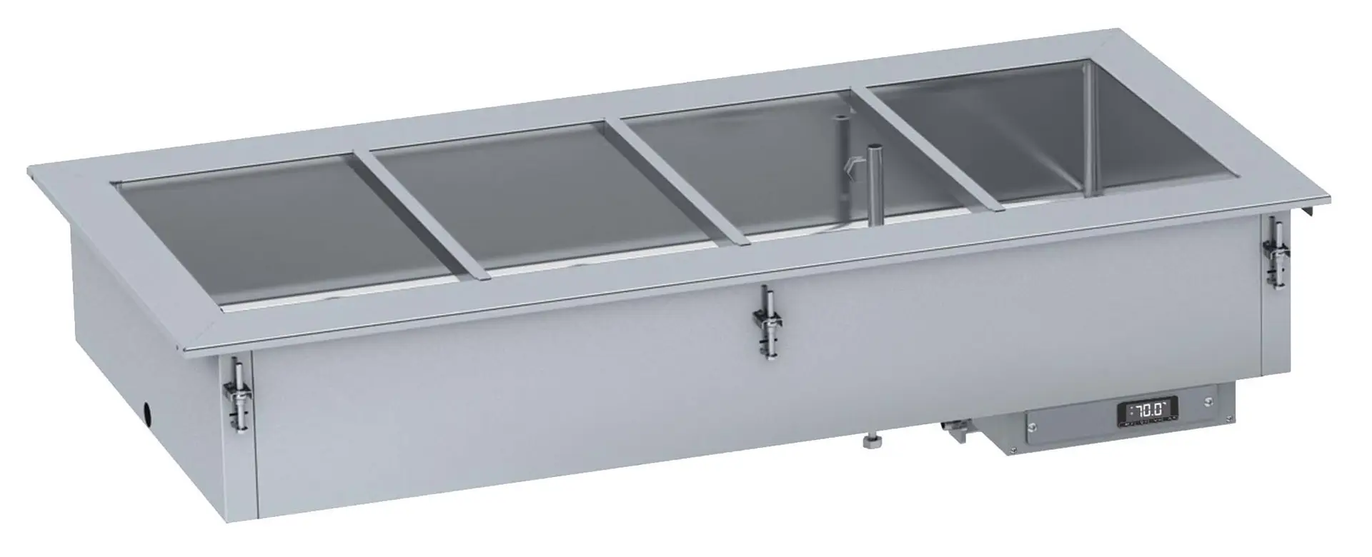 CombiSteel Drop-in Bain-marie Unit 5/1 - Automatic Water Filling 7495.0300