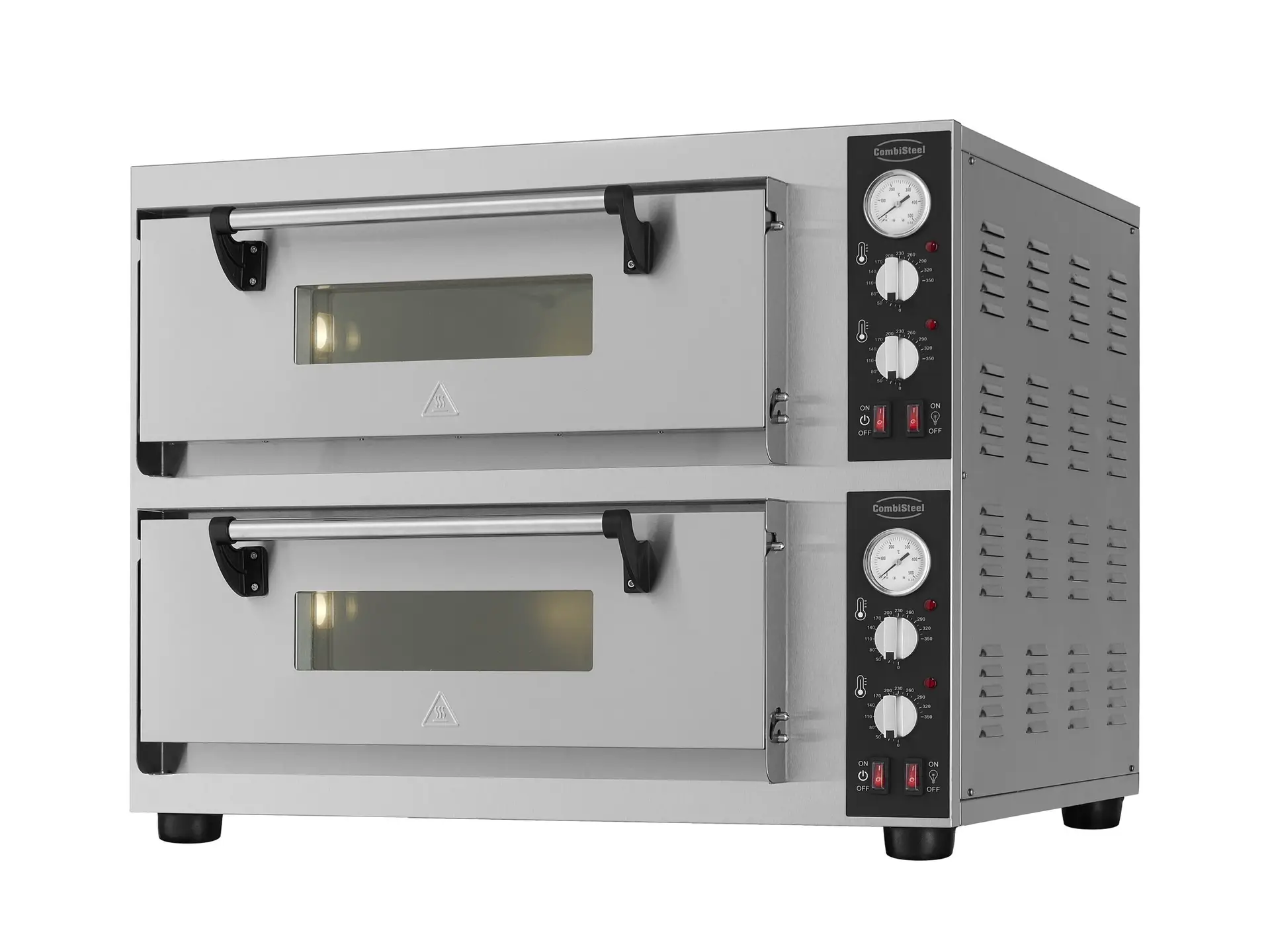 CombiSteel Electric Pizza Oven Double Deck 2x 4 Pizzas 7548.0040