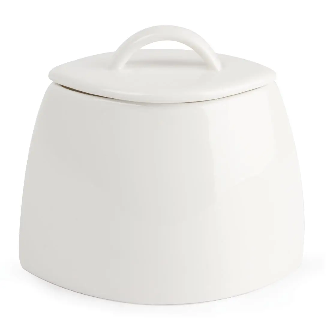 Olympia Lumina Lidded Oval Sugar Bowls 75mm (6 pack) CD654 - Image 2