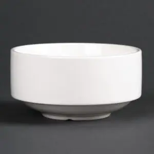 Olympia Lumina Stacking Soup Bowls 398ml (6 pack) CF379