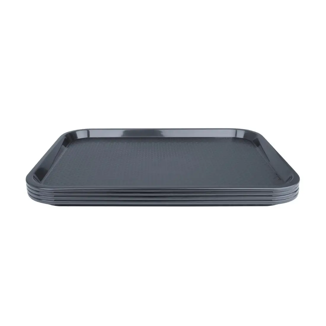Olympia Kristallon PP Rectangular Tray Charcoal 305x415mm FD937 - Image 2