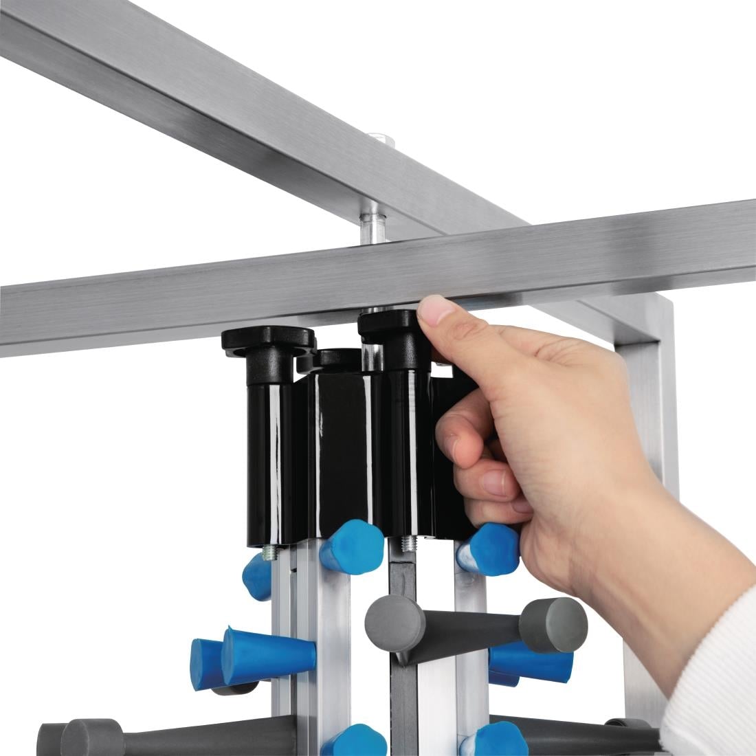 Vogue Mobile Plate Rack 84 Plates GK978 - Image 4